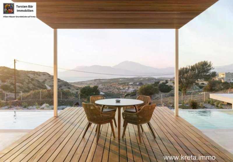 Pitsidia Villa mit Panoramablick bei Pitsidia/Kreta - Stil, Ruhe und authentisches Kreta auf 4.620 m² Haus kaufen